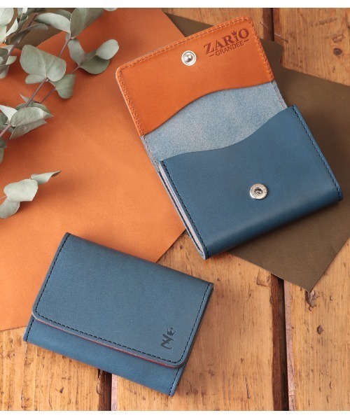 ZARIO-grandee-(ザリオ)の「栃木レザーバイカラー名刺入れ(名刺入れ・メンズ・ブラウン/グリーン/レッド/ネイビー/ブラック/ブルー系その他/キャメル/モカ・ONE SIZE)」の7枚目の写真