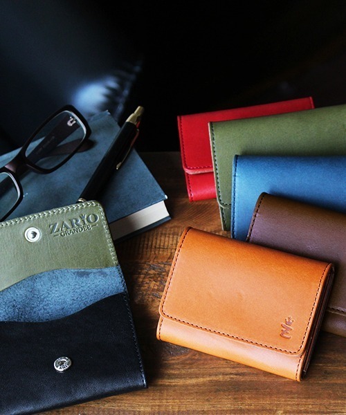 ZARIO-grandee-(ザリオ)の「栃木レザーバイカラー名刺入れ(名刺入れ・メンズ・ブラウン/グリーン/レッド/ネイビー/ブラック/ブルー系その他/キャメル/モカ・ONE SIZE)」の18枚目の写真