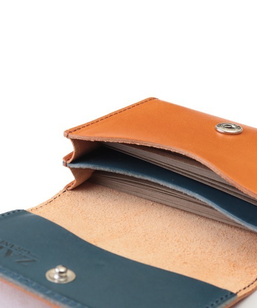 ZARIO-grandee-(ザリオ)の「栃木レザーバイカラー名刺入れ(名刺入れ・メンズ・ブラウン/グリーン/レッド/ネイビー/ブラック/ブルー系その他/キャメル/モカ・ONE SIZE)」の21枚目の写真