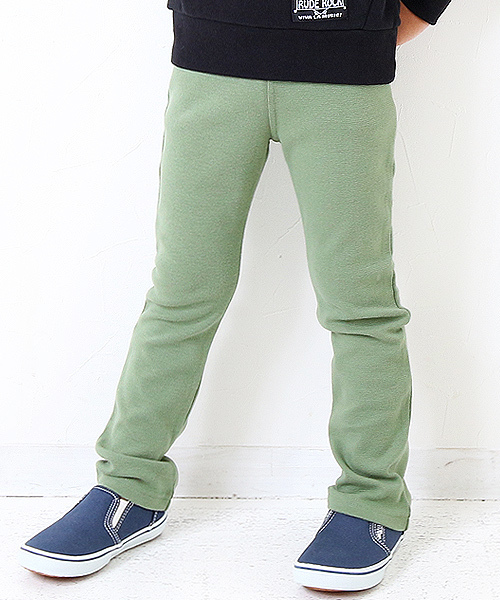 devirock（デビロック）の「【旧モデル】ウルトラストレッチパンツ レギパン 保育園パンツ（その他パンツ・キッズ・レッド/ワイン/ヘザーチャコール/ダークグリーン/ベージュ系その他/ピンク/杢グレー/カーキ/ブラック/ブルー系その他/ブルー/ターコイズブルー/イエロー/マスタード/ネイビー/グリーン系その他/ダークパープル/ピンク系その他/チャコール/レッド系その他/レッド系その他2/パープル系その他・95/110/130/100/120/90/80/160/140/150）」の8枚目の写真