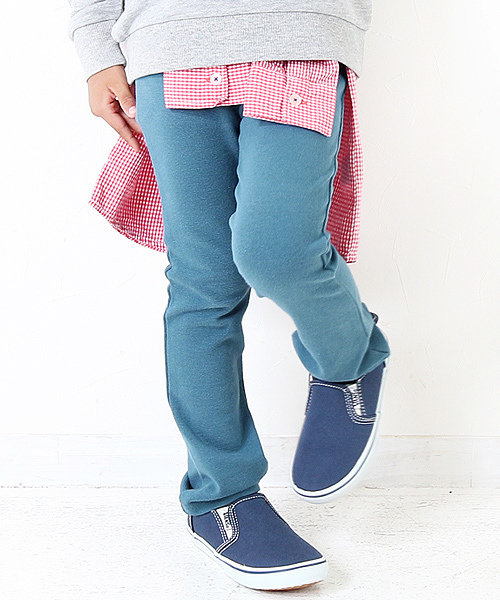 devirock（デビロック）の「【旧モデル】ウルトラストレッチパンツ レギパン 保育園パンツ（その他パンツ・キッズ・レッド/ワイン/ヘザーチャコール/ダークグリーン/ベージュ系その他/ピンク/杢グレー/カーキ/ブラック/ブルー系その他/ブルー/ターコイズブルー/イエロー/マスタード/ネイビー/グリーン系その他/ダークパープル/ピンク系その他/チャコール/レッド系その他/レッド系その他2/パープル系その他・95/110/130/100/120/90/80/160/140/150）」の12枚目の写真