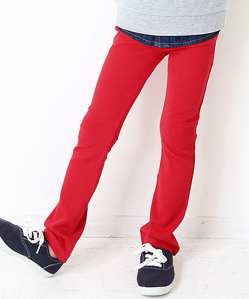 devirock（デビロック）の「【旧モデル】ウルトラストレッチパンツ レギパン 保育園パンツ（その他パンツ・キッズ・レッド/ワイン/ヘザーチャコール/ダークグリーン/ベージュ系その他/ピンク/杢グレー/カーキ/ブラック/ブルー系その他/ブルー/ターコイズブルー/イエロー/マスタード/ネイビー/グリーン系その他/ダークパープル/ピンク系その他/チャコール/レッド系その他/レッド系その他2/パープル系その他・95/110/130/100/120/90/80/160/140/150）」の19枚目の写真