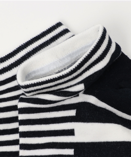 Fun & Daily（ファンアンドデイリー）の「F&D : ギミックボーダーショートソックス（ソックス/靴下・メンズ・オレンジ/ブラック/チャコールグレー/ネイビー・FREE/SMALL）」の5枚目の写真