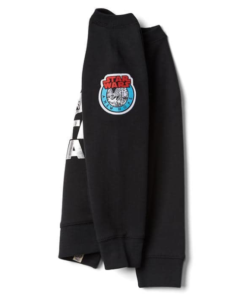 GAP（ギャップ）の「babyGap Star Wars (TM) ラグラン スウェットシャツ（スウェット・キッズ・ブラック・90cm/100cm/110cm/80ｃｍ/95cm/105cm）」の3枚目の写真