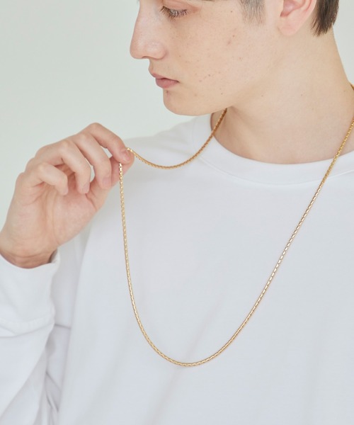 MONO-MART（モノマート）の「チャームネックレス/ロングチェーンネックレス 真鍮 /MONO-MART Select（ネックレス・メンズ・ブラック系その他2/シルバー系その他/シルバー系その他3/ブラック系その他/ブラック系その他3/シルバー系その他2/ブラック系その他4/ブラック系その他5/ブラック系その他6/シルバー/シルバー系その他6/シルバー系その他7/シルバー系その他4/シルバー系その他5/ブラック系その他7/その他/その他1/その他8/その他9/その他10/その他5/その他6/その他11/その他4/その他2/その他3/ゴールド系その他/その他7/ゴールド系その他5/ゴールド系その他2/ゴールド系その他3/ゴールド系その他4/シルバー系4/シルバー系1/シルバー系/シルバー系3/シルバー系2・FREE）」の21枚目の写真