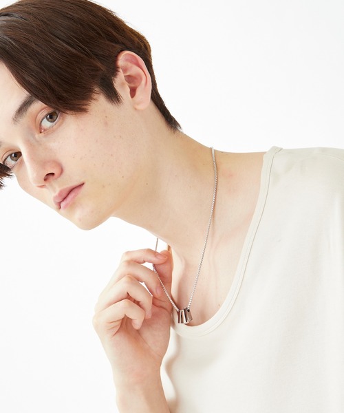 MONO-MART（モノマート）の「チャームネックレス/ロングチェーンネックレス 真鍮 /MONO-MART Select（ネックレス・メンズ・ブラック系その他2/シルバー系その他/シルバー系その他3/ブラック系その他/ブラック系その他3/シルバー系その他2/ブラック系その他4/ブラック系その他5/ブラック系その他6/シルバー/シルバー系その他6/シルバー系その他7/シルバー系その他4/シルバー系その他5/ブラック系その他7/その他/その他1/その他8/その他9/その他10/その他5/その他6/その他11/その他4/その他2/その他3/ゴールド系その他/その他7/ゴールド系その他5/ゴールド系その他2/ゴールド系その他3/ゴールド系その他4/シルバー系4/シルバー系1/シルバー系/シルバー系3/シルバー系2・FREE）」の6枚目の写真