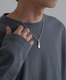 MONO-MART（モノマート）の「チャームネックレス/ロングチェーンネックレス 真鍮 /MONO-MART Select（ネックレス）」