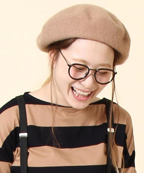 coen（コーエン）の「ウールベレー（ハンチング/ベレー帽・レディース・ブラック/グレー/ブラウン/ライトブラウン・FREE）」の4枚目の写真