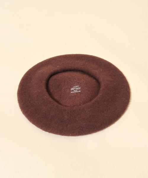 coen（コーエン）の「ウールベレー（ハンチング/ベレー帽・レディース・ブラック/グレー/ブラウン/ライトブラウン・FREE）」の14枚目の写真