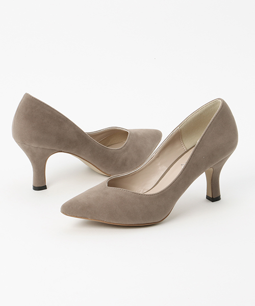 Andemiu（アンデミュウ）の「【カーキ・パープルWEB限定】Ｆ／ベーシックパンプス767945（パンプス・レディース・レッド/カーキ/ブラック/グレー/パープル・MEDIUM/LARGE/SMALL/X-LARGE）」の2枚目の写真