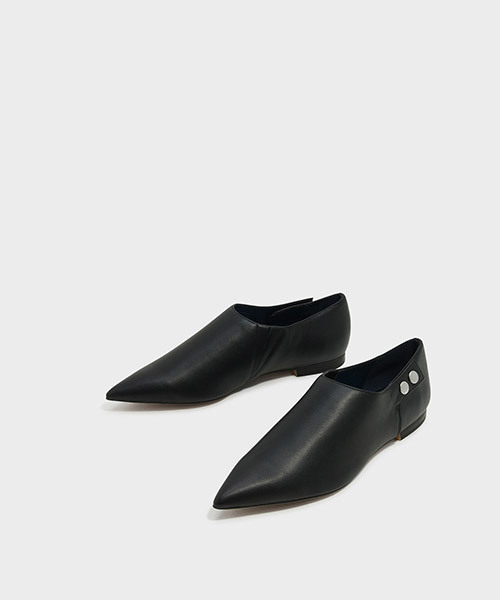 CHARLES & KEITH（チャールズ & キース）の「ポインテッドトゥフラット / POINTED TOE FLATS（バレエシューズ・レディース・ブラック/グレー・22.5cm/23cm/24.5cm/25cm/23.5cm）」の12枚目の写真