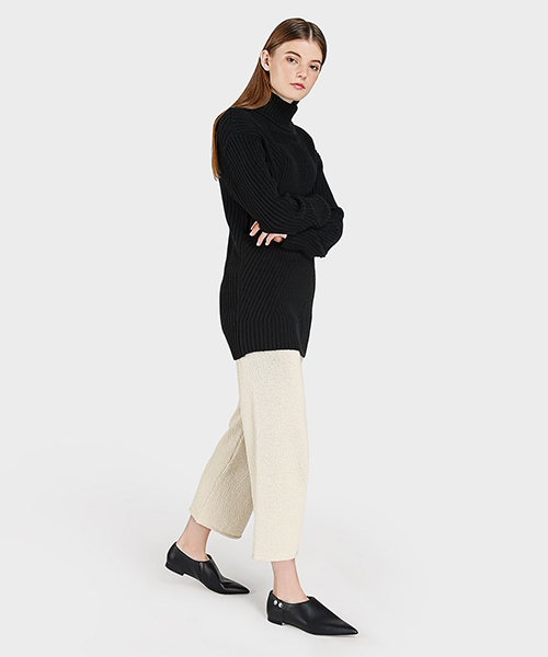 CHARLES & KEITH（チャールズ & キース）の「ポインテッドトゥフラット / POINTED TOE FLATS（バレエシューズ・レディース・ブラック/グレー・22.5cm/23cm/24.5cm/25cm/23.5cm）」の10枚目の写真