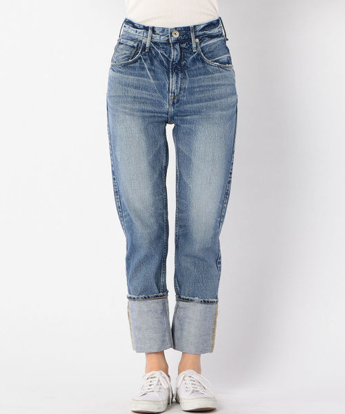 SHIPS（シップス）の「upper hights:THE ELENA（デニムパンツ・レディース・ブルー系その他・X-SMALL/SMALL）」の2枚目の写真