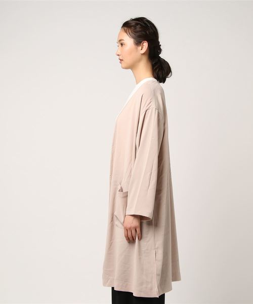 LBC（エルビーシー）の「テロンチライクカーディガン（カーディガン/ボレロ・レディース・ベージュ/オリーブ・MEDIUM/LARGE）」の5枚目の写真