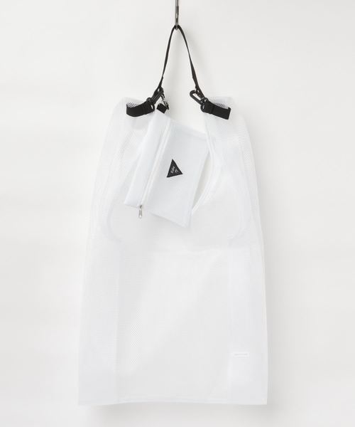 EDT（イーディーティー）の「EDT　Mesh shopper Max（エコバッグ/サブバッグ・レディース・ホワイト/ブルー/オレンジ/ブラック・FREE）」の8枚目の写真