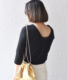 Prefer SHIPS | BLUEBIRD BOULEVARD:【SHIPS別注】バックVネックプルオーバー◇(Tシャツ/カットソー)