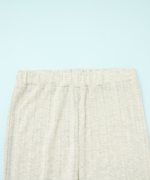 OLIVE des OLIVE（オリーブデオリーブ）の「パターンメッシュカットパンツ（その他パンツ・レディース・ブラック/ライトグレー・FREE）」の9枚目の写真