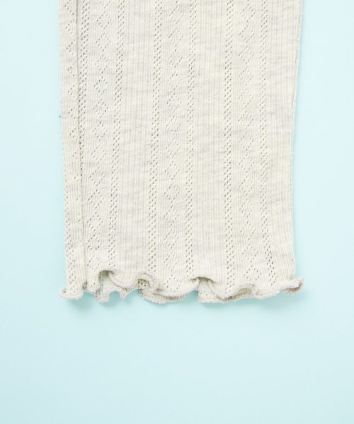 OLIVE des OLIVE（オリーブデオリーブ）の「パターンメッシュカットパンツ（その他パンツ・レディース・ブラック/ライトグレー・FREE）」の14枚目の写真