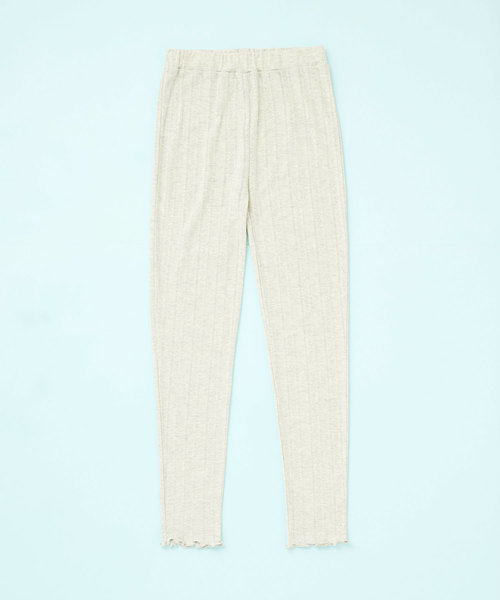 OLIVE des OLIVE（オリーブデオリーブ）の「パターンメッシュカットパンツ（その他パンツ・レディース・ブラック/ライトグレー・FREE）」の3枚目の写真