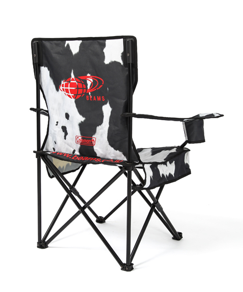 Coleman／BEAMS ハラコ柄 アームチェア アウトドアチェア bpr BEAMS（ビーピーアール ビームス ）の「△Coleman×BEAMS