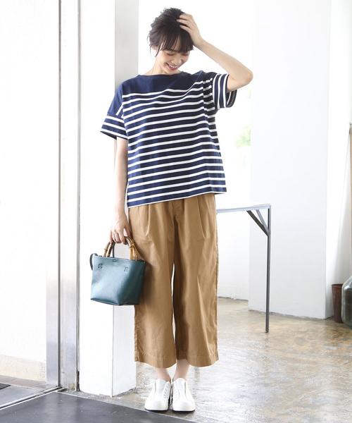 coen（コーエン）の「イージーチノワイドパンツ（その他パンツ・レディース・ブラック/カーキ/ベージュ/ネイビー・MEDIUM/SMALL/LARGE）」の22枚目の写真