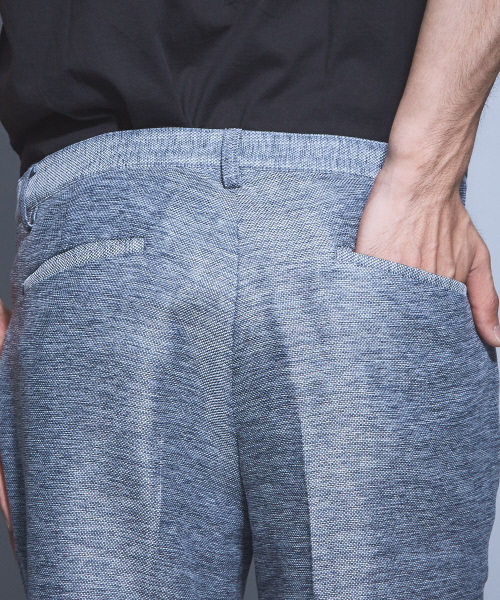 5351 POUR LES HOMMES(ゴーサンゴーイチプールオム)の「オリエンタルカラミショートパンツ(その他パンツ・メンズ・グレー/グレイッシュブルー・44/46/48)」の8枚目の写真