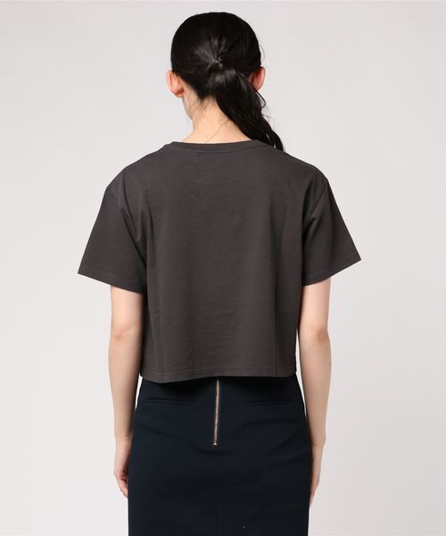 TODAYFUL（トゥデイフル）の「Nothing Special Tシャツ（Tシャツ/カットソー・レディース・クリーム/イエロー/ブラック・FREE）」の5枚目の写真