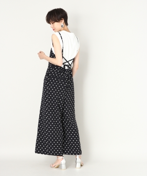 LOWRYS FARM（ローリーズファーム）の「ドットサロペット 805771