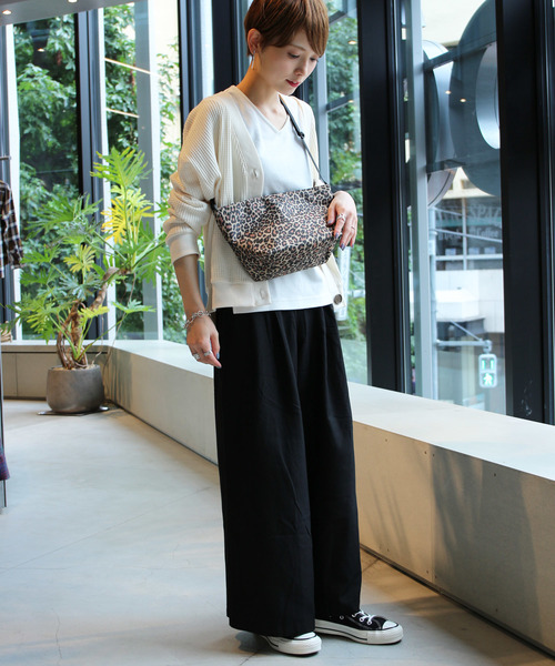 koe（コエ）の「ナイロンミニショルダー（ショルダーバッグ・レディース・ブラック/ベージュ/パープル/レオパード・FREE）」の19枚目の写真