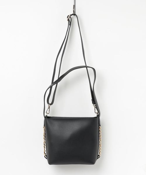 KOBE LETTUCE（コウベレタス）の「サイドチェーンデザインショルダーバッグ＊レディース/ハンドバッグ[B1187]神戸レタス（ショルダーバッグ・レディース・キャメル/ボルドー/ブラック・FREE）」の7枚目の写真