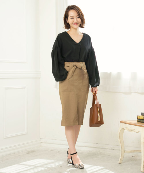 KOBE LETTUCE（コウベレタス）の「サイドチェーンデザインショルダーバッグ＊レディース/ハンドバッグ[B1187]神戸レタス（ショルダーバッグ・レディース・キャメル/ボルドー/ブラック・FREE）」の16枚目の写真