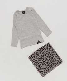 AIMABLE（エマーブル）の「【スカーフSET】シンプルロンT（Tシャツ/カットソー）」