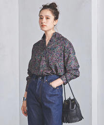 ユナイテッドアローズ UNITED ARROWS ネイビー ペイズリー ブラウス 35251803_16_d_215.jpg