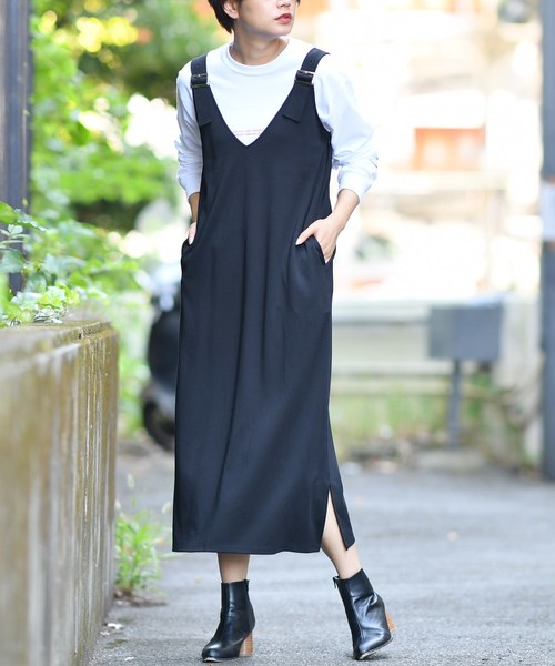 Ciaopanic チャオパニック の ポンチサロペットスカート ジャンパースカート スカジャン ジャンパースカート Wear