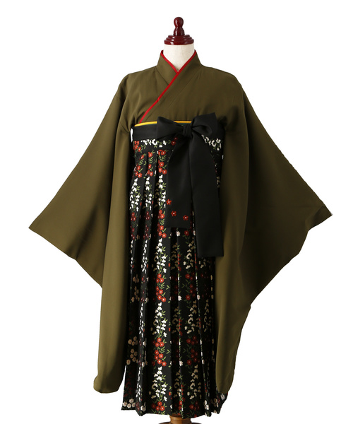 Catherine Cottage（キャサリンコテージ）の「簡単着付けの刺繍入り袴セット（着物・キッズ・ブラック/パープル/ネイビー/レッド/ピンク/ブルー・110/120/130/140）」の21枚目の写真