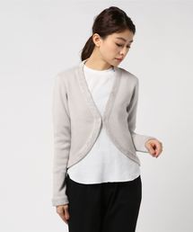 NARACAMICIE | フィルムモールトリミングVネックボレロ(カーディガン/ボレロ)