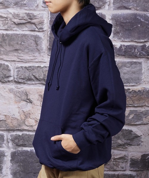 JERZEES（ジャージーズ）の「JERZEESプルオーバーパーカー(IR) レディース メンズ（パーカー・メンズ・ブラック/グレー/ネイビー/ホワイト/サンドベージュ/パープル/サックスブルー/オレンジ/オリーブ・M/L/XL/S）」の20枚目の写真