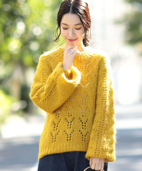 SHIPS（シップス）の「THEIRON:モヘアプルオーバー（ニット/セーター