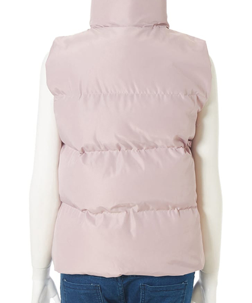 fifth(フィフス)の「ハイネック中綿ベスト(ベスト・レディース・ホワイト/ブラック/ピンク・MEDIUM)」の8枚目の写真