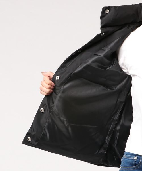 fifth(フィフス)の「ハイネック中綿ベスト(ベスト・レディース・ホワイト/ブラック/ピンク・MEDIUM)」の4枚目の写真