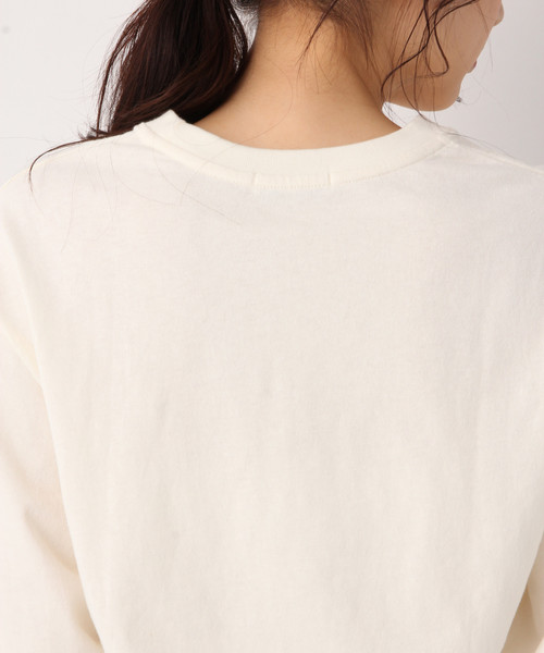 GLOBAL WORK（グローバルワーク）の「ボリュームソデクルーＴ長袖/821984（Tシャツ/カットソー・レディース・ホワイト/ブラック/ライトグリーン/その他/ライトブラウン・MEDIUM/LARGE）」の15枚目の写真