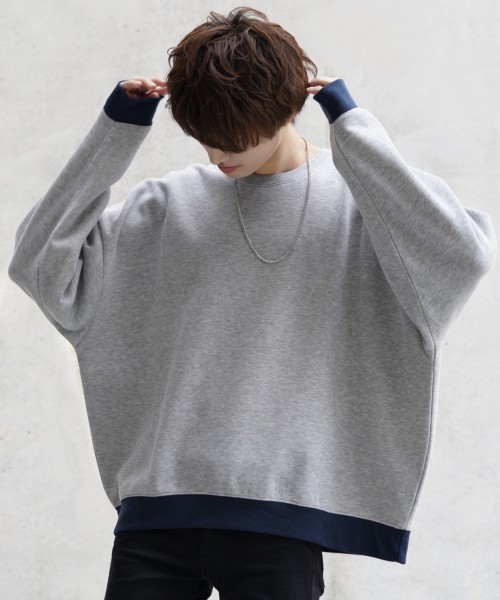 Wearista Tai Inter Factory リブ配色裏起毛ビッグスウェット Zozotown 代購 Lighted Hk