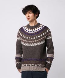 【JOHN MASON SMITH】NORDIC KNIT