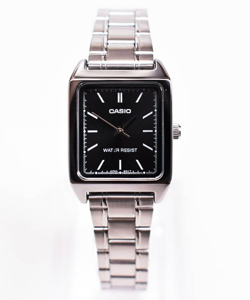 60】【CASIO（カシオ）】クラシックメタルスクエア（アナログ