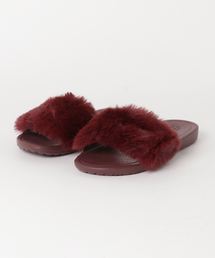 crocs クロックス 205968-60U Crocs Sloane Luxe Slide W Burgundy