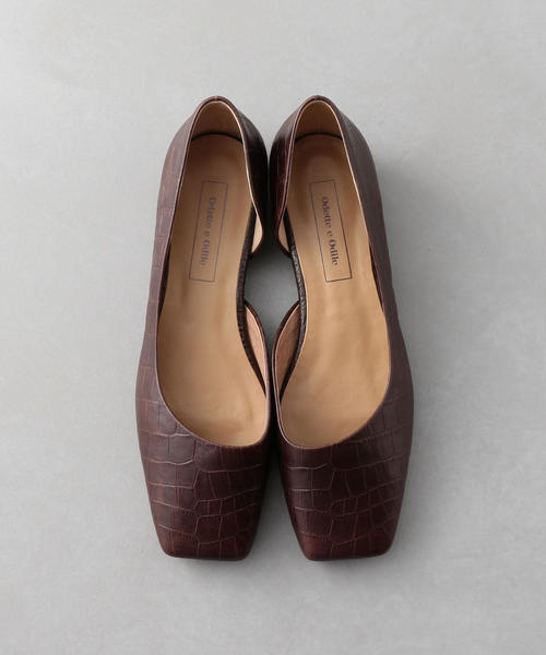 ODETTE E ODILE（オデットエオディール）の「OID インSPA FLT15↑（パンプス・レディース・ダークブラウン/オリーブ/オフホワイト/ブラック・24cm/25cm/23cm/22.5cm/22cm/23.5cm/24.5cm）」の8枚目の写真