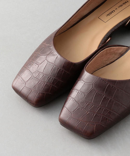 ODETTE E ODILE（オデットエオディール）の「OID インSPA FLT15↑（パンプス・レディース・ダークブラウン/オリーブ/オフホワイト/ブラック・24cm/25cm/23cm/22.5cm/22cm/23.5cm/24.5cm）」の13枚目の写真