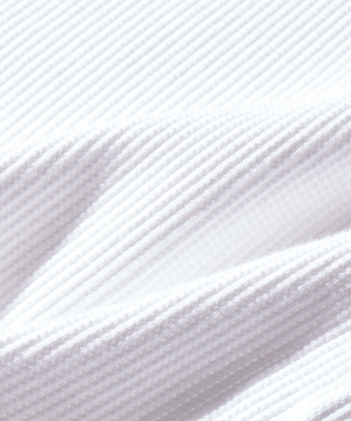 RECENCY OF MINE（リーセンシー オブ マイン）の「【Recency of Mine】スーパーストレッチベアワッフル　ロングTシャツ（Tシャツ/カットソー・メンズ・モカ/ブラック/ホワイト・44/46/48/50）」の10枚目の写真