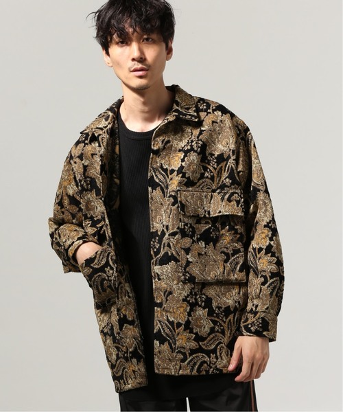 Journal Standard TRISECT（トライセクト）の「GOBLAN JQ BDU ジャケット＃（ブルゾン・メンズ・ネイビー/キャメル・MEDIUM/LARGE）」の2枚目の写真