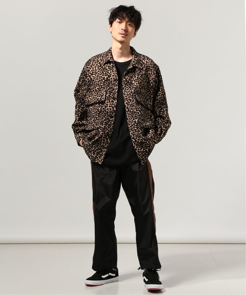 Journal Standard TRISECT（トライセクト）の「GOBLAN JQ BDU ジャケット＃（ブルゾン・メンズ・ネイビー/キャメル・MEDIUM/LARGE）」の3枚目の写真